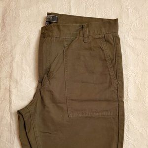 Forever 21 Khaki Green Military Shorts Mens 36